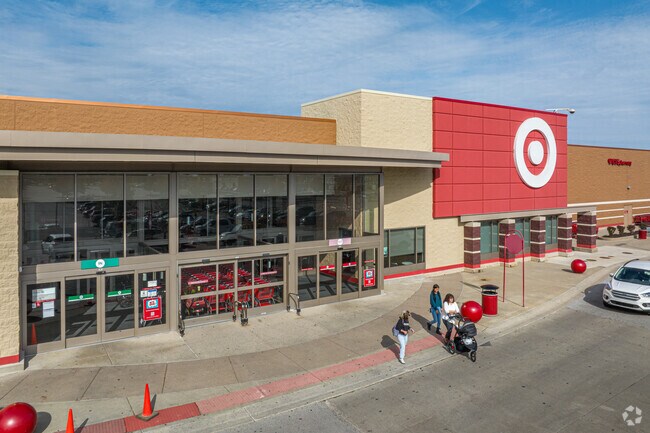 Target is convenient for all shopping needs of residents in Greentree.