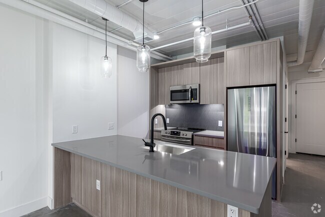 Studio - 501SF - Kitchen