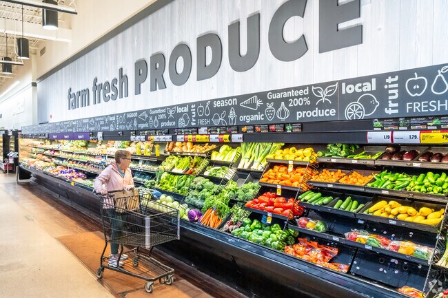 Residents of Country West get farm fresh produce at the local Family Fare grocery store.