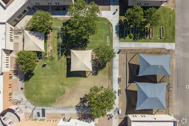 Tolleson’s Arizona Desert Elementary School has plenty of outdoor space for students to play.