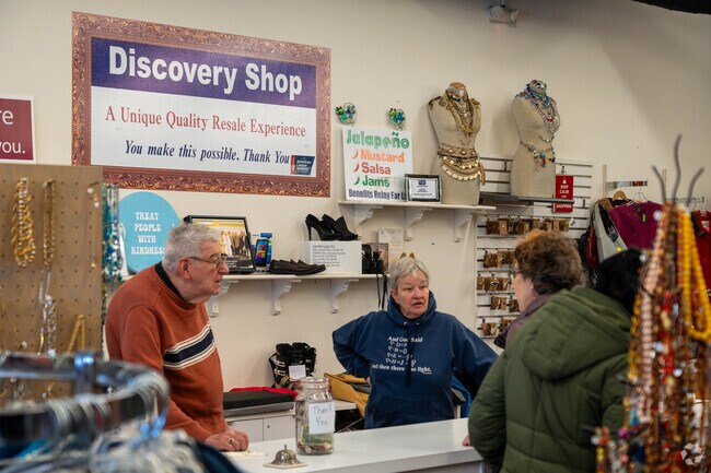 The Discovery Shop in Wallhaven is a unique resale shop.