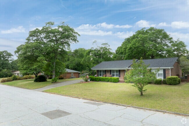 Rows of homes with spacious yards can be found in Highland Park.