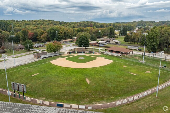 Kids enjoy a beautiful game of ball at Latrobe-Derry Area Teener League.