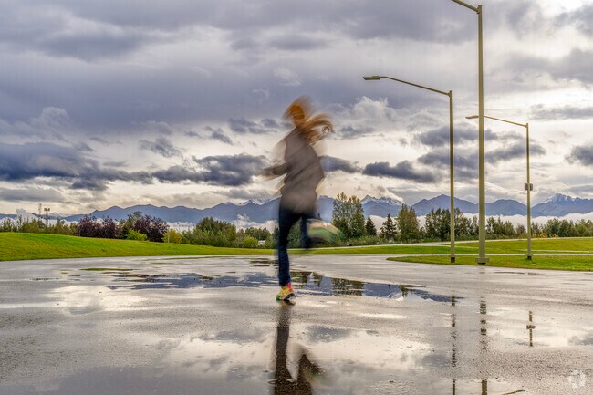 Residents can enjoy the scenic track at Cuddy Family Mid-Town Park in the Midtown neighborhood.