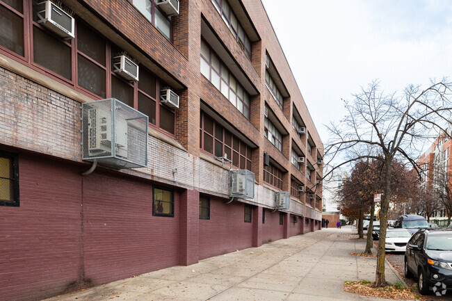 South Bronx Classical Charter School is in a residential area.
