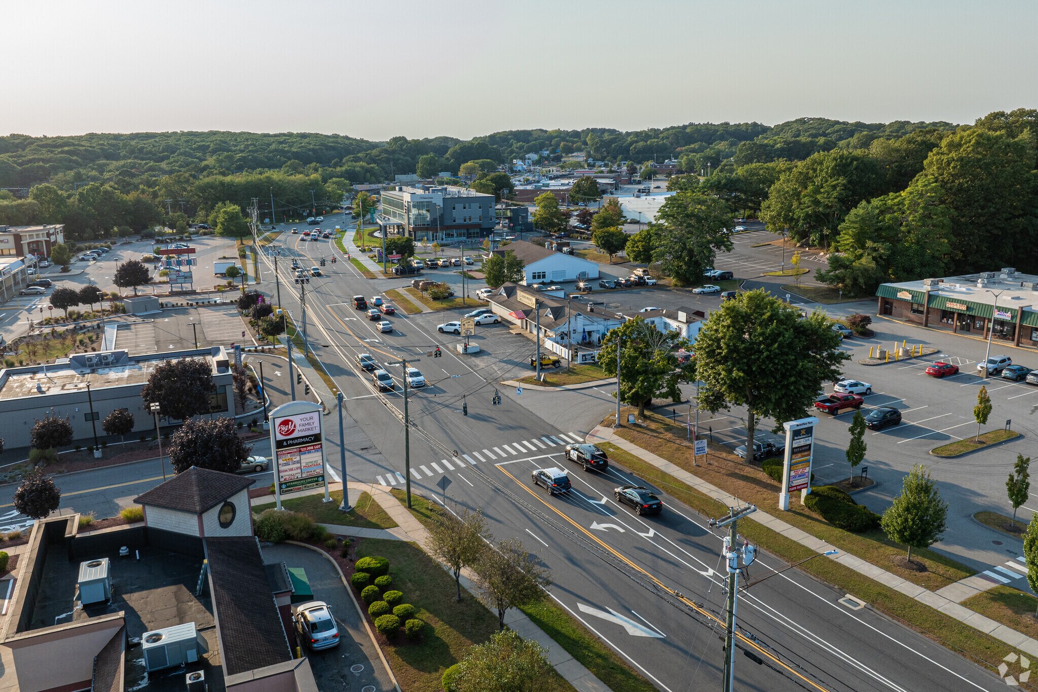 All your amenities in West Mystic can be found along Rt. 1.