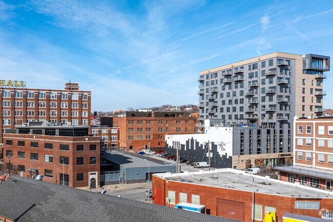 There are some nice choices for apartments and lofts in the Crossroads area.