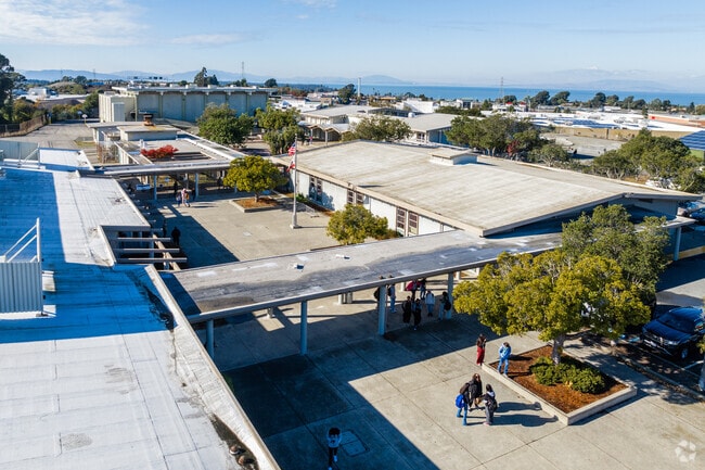 Crespi Junior High School provides safe grounds for students  in Richmond.