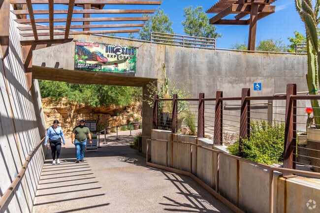 The Springs Preserve is only a few blocks away from Buffalo, allowing locals some serenity.