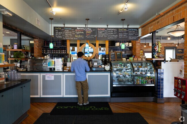 Carrigan’s Cafe in Saline Township is a cozy spot for coffee and breakfast.