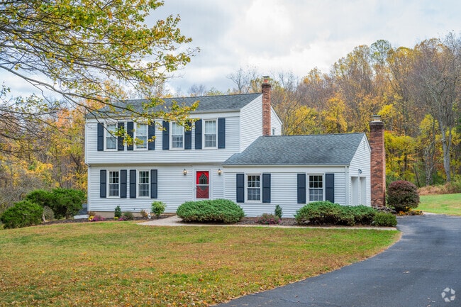 Colonial homes in Clinton Township often sit on spacious lots.