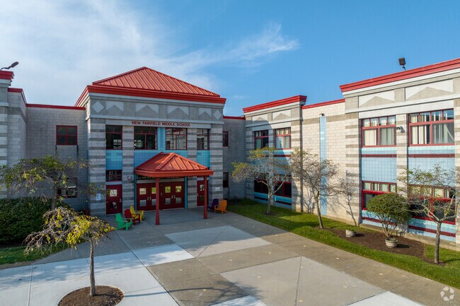 New Fairfield Middle School serves students grades 6 through 8