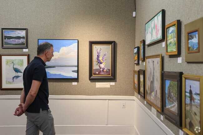 Annisquam folks can view the largest collection of art on Cape Ann at North Shore Arts Assoc.