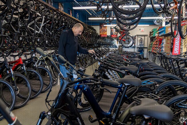 Spoke bicycle shop in Maple Brook has a huge selection and will help you find the perfect bike.