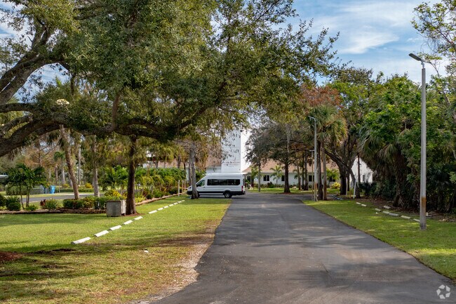 Green spaces galore at Elite Academy School of Excellence in Oakland Park, FL.
