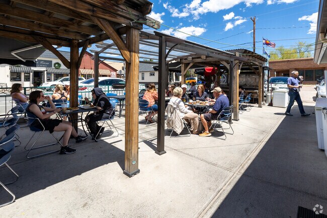 Enjoy some great food with friends at the immensely popular Black Forest Foods in Monument.