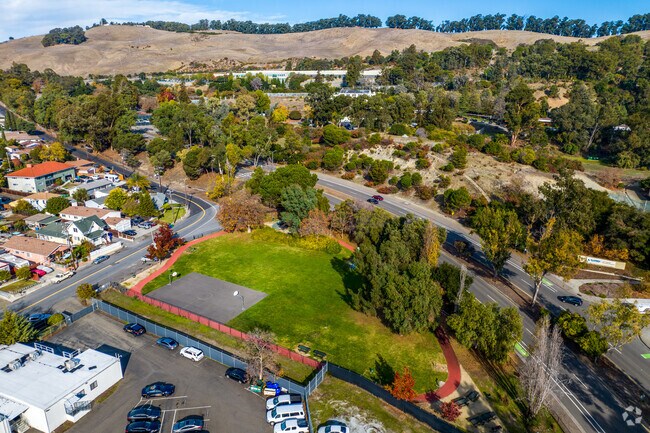Enjoy a morning walk at Castro Valley Creek Park.