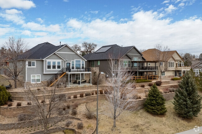 Landscaping is a staple of Harvest Lane homes.