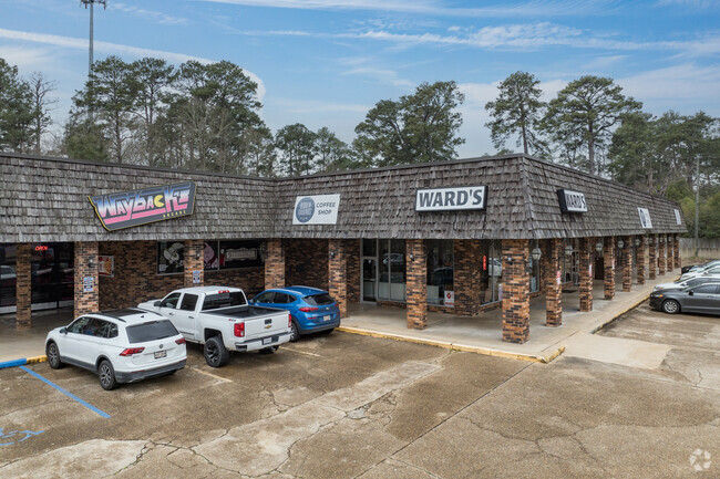 Pineville is packed with many family owned shops and cafe's such as Hidden Grounds and Wayback Arcade.
