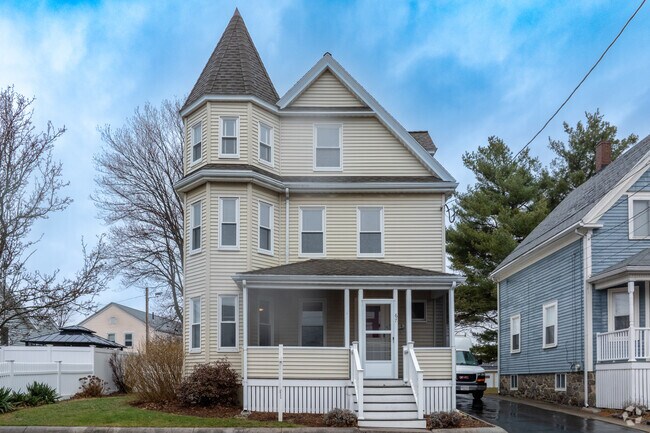 Stately Victorian style homes stand out from the crowd in the scenic Malden neighborhood of Linden.