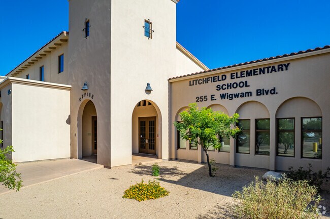Litchfield Elementary is the school for students south of Camelback Road with a B-plus rating.
