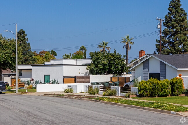 Modern and traditional styles in Costa Mesa's Harbor Gateway neighborhood.