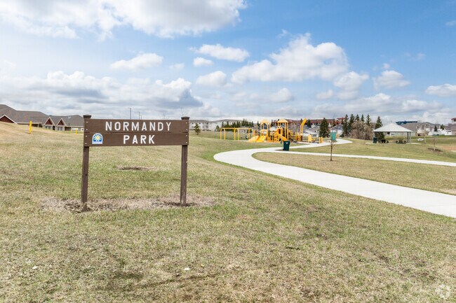 North Hills residents have plenty of space to play at the acres of greenery at Normandy Park.