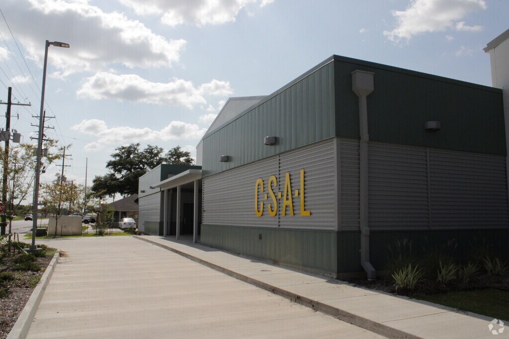 Main entrance to CSAL Elementary School in Mid City North, Baton Rouge LA