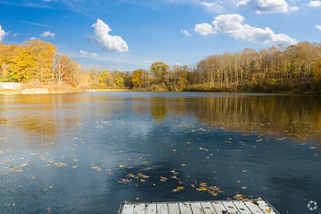 Up the road from South Central is green space with a beautiful lake.