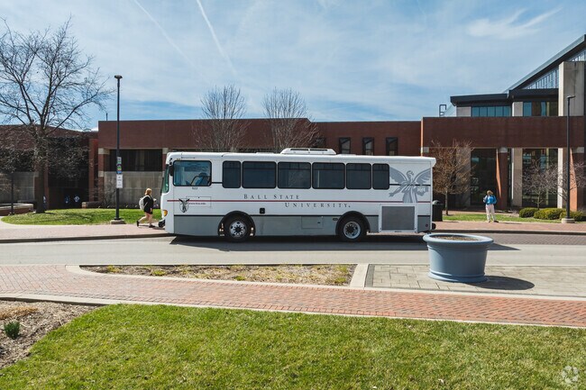 Muncie Indiana Transit System, or MITS, makes frequent stops at BSU and offers transportation to Anthony Northside residents.