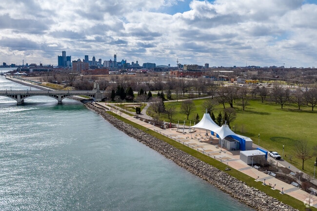 Detroit's award winning Riverwalk now connects Belle Isle with downtown and beyond.