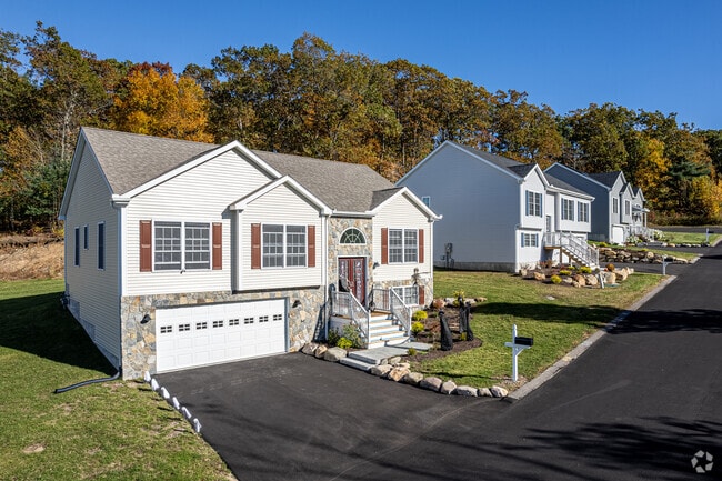 Suburban neighborhoods are a growing feature in Tolland.