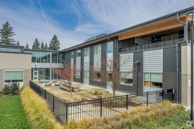 George C. Marshall Elementary School has several outdoor learning spaces in Vancouver, WA.