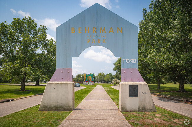 Visit the Behrman's largest park to enjoy the baseball fields, tennis courts, or football field.