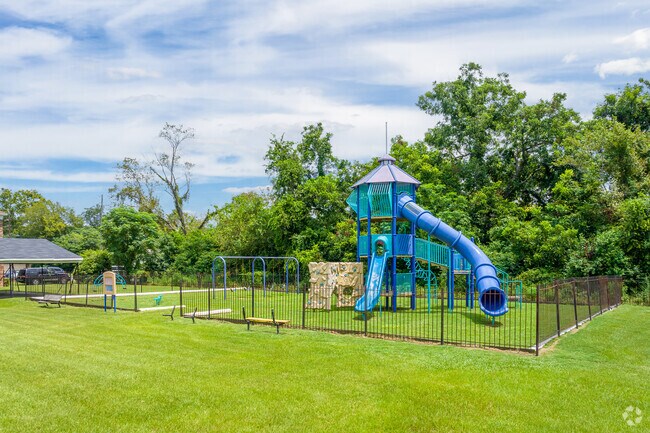 The playground at The New Bethlehem Community Center offers a fun play area for the local kids.
