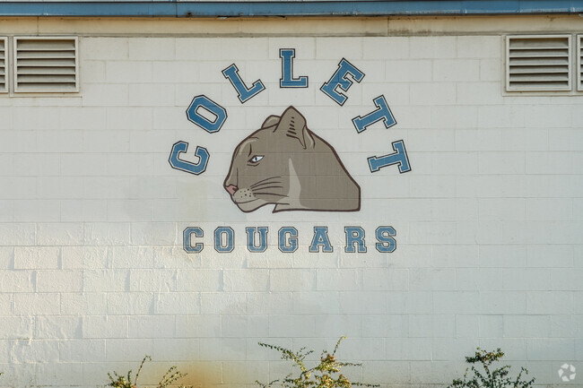 Collett Elementary School challenges and encourages children to learn.