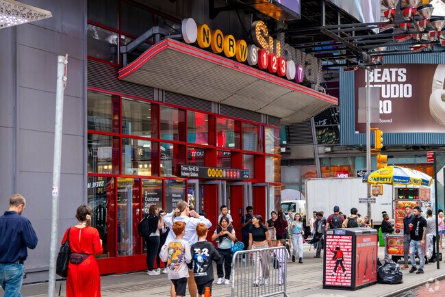 Times Square-42nd Street offers a subway hub.