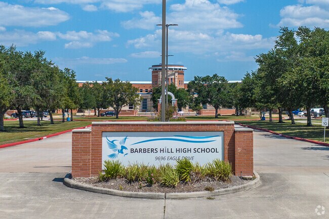 Barbers Hill High School in TX is a 9-12 public school located near Barbers Hill High School.