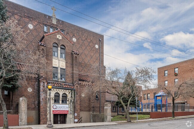 Quantum Steam Academy Charter School is located on Humboldt Avenue in St. Paul, Minnesota.