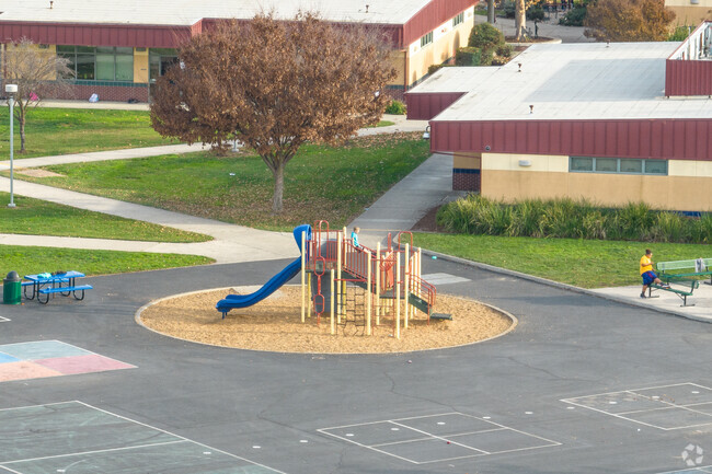 Your kids will love the playground at Lake Canyon Elementary School.