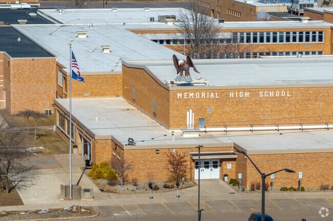 Memorial High School is located in Eau Claire, Wisconsin.