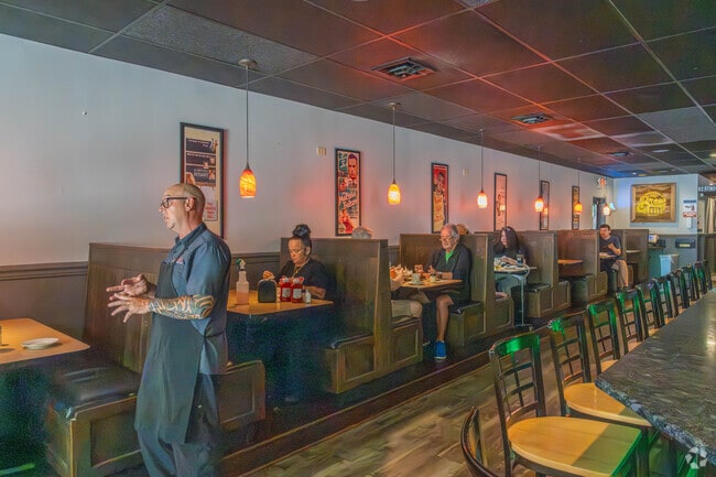 Bogey's in Coitsville is famous for its burgers and wings.