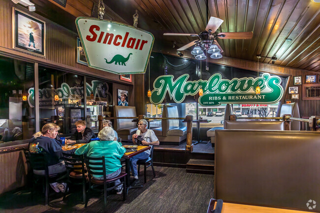 Enjoy a great meal and good conversation at Marlowe’s Ribs in Whitehaven.