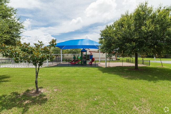Kids love the playground at Bonneville Elementary School.