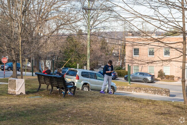 You can find a lot of joggers and students at Zebriskie Park in Ho-ho-kus after school.