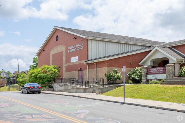 Frederick Douglas School in Walnut Hills serves preschoolers through sixth graders.