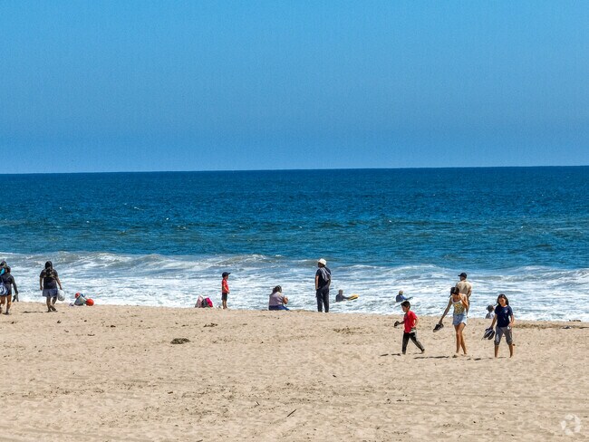 The beach is very easy to access for locals in Pleasant Valley Estates in Oxnard.