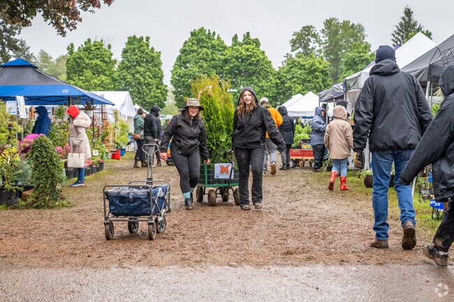 Clackamas County Fairgrounds and Event Center hosts the Spring Garden Fair every May.