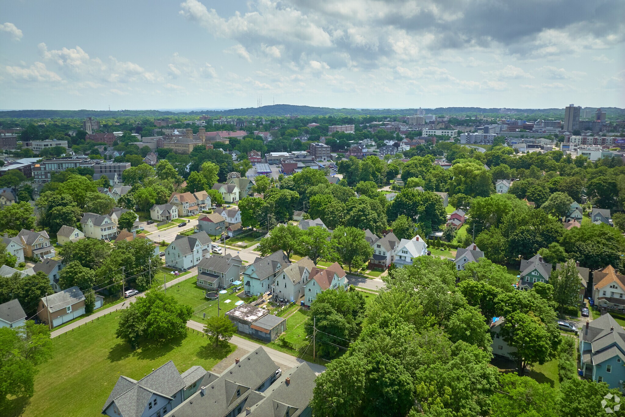 Residents of Marketview Heights have easy access to downtown Rochester amenities.
