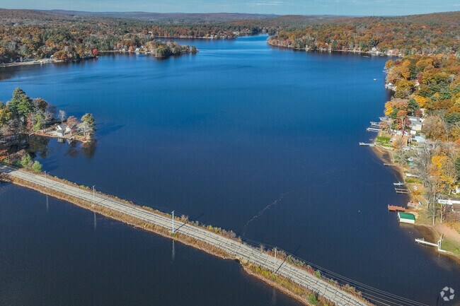 Holland is a charming new england town that offers a peaceful and quaint atmosphere.